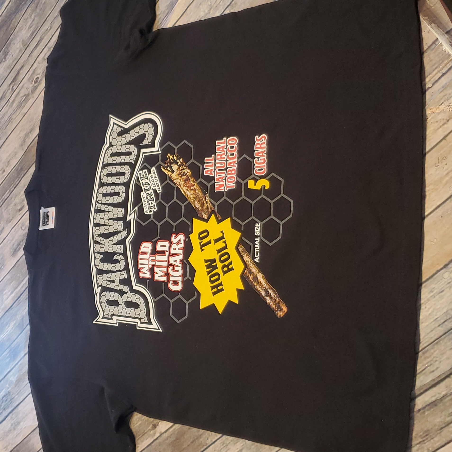 Backwoods Wild N Mild Cigars Men's 2xl Nwot